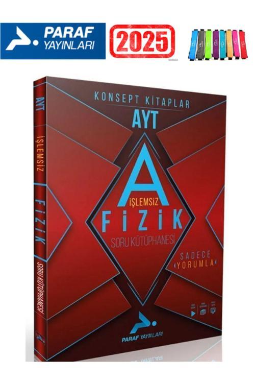 Paraf Yayınları Paraf İşlemsiz Ayt Fizik Soru Kütüphanesi (Konsept Kitaplar)+Kalemlik