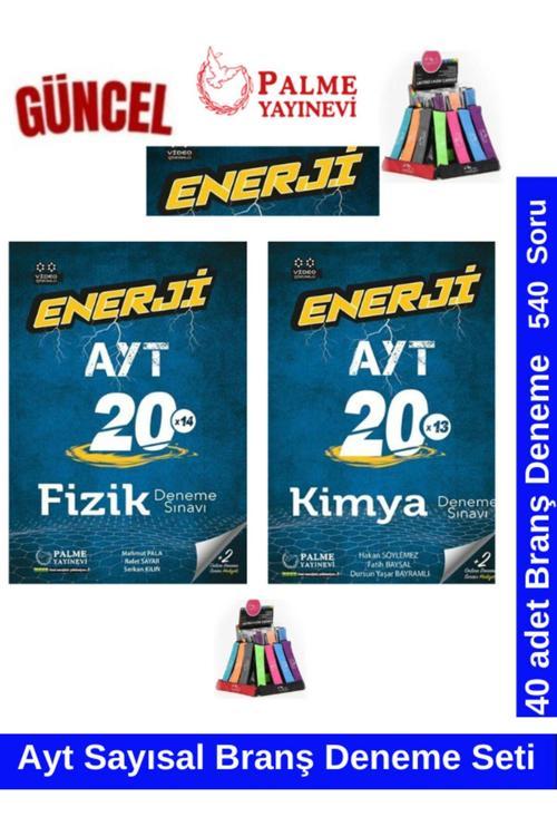 Güncel Enerji Ayt Fizik 20x14-Kimya 20x13 Branş Deneme Seti+Kalemlik
