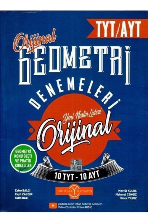 Orijinal Tyt Ayt Deneme 10 10 Geometri 2020