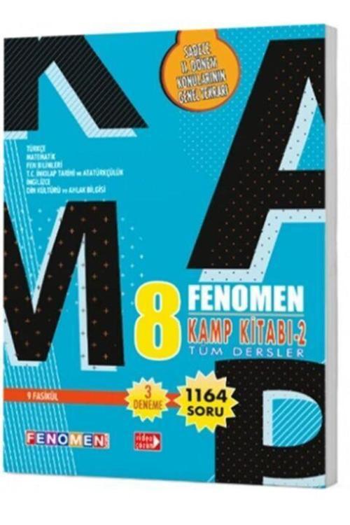 Fenomen Yayıncılık 8. Sınıf Tüm Dersler Fenomen Kamp Kitabı 2