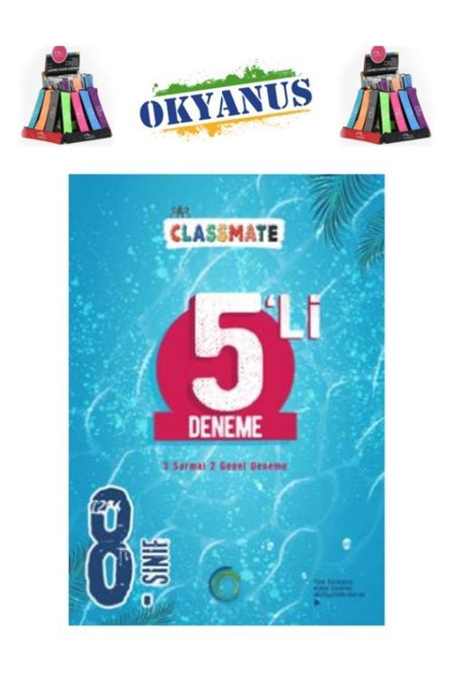 Güncel 8.Sınıf Lgs Hazırlık Classmate 5li Deneme+Kalemlik