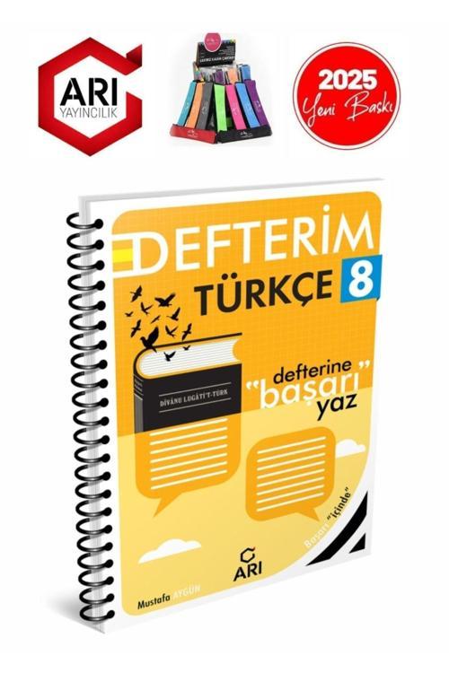Arı 2025 8.SınıfLgs Hazırlık Türkçe Konu Anlatımlı Defter+Cambridge Kalemlik(Defterine Başarı Yaz)