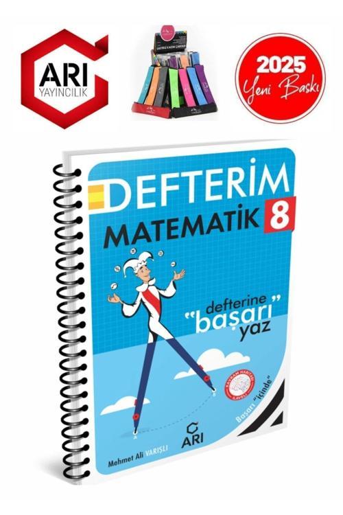 Arı 2025 8.Sınıf Lgs Hazırlık Matematik Konu Anlatımlı Defter+Kalemlik(Defterine Başarı Yaz)