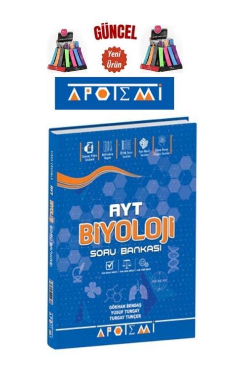 Güncel %100 Ösym Tarzında Ayt Biyoloji Tamamı Video Çözümlü Soru Bankası+Kalemlik