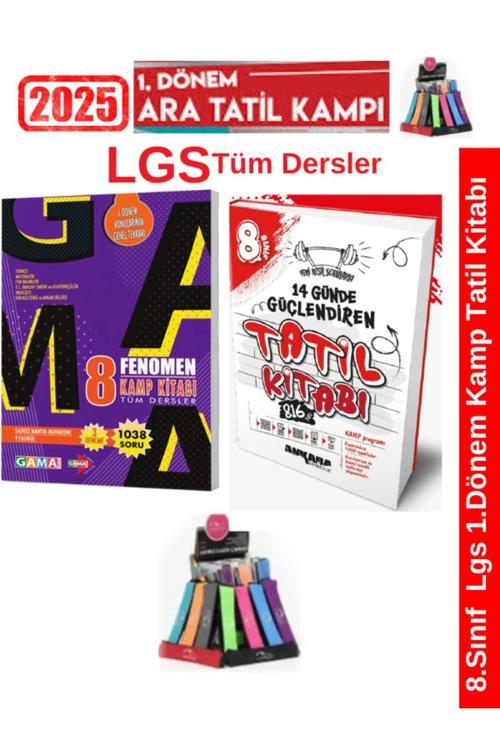2025 8.Sınıf Lgs 1.Dönem Kamp Soru Bankası+Ankara Güçlendiren 1.Dönem Soru Bankası +Kalemlik