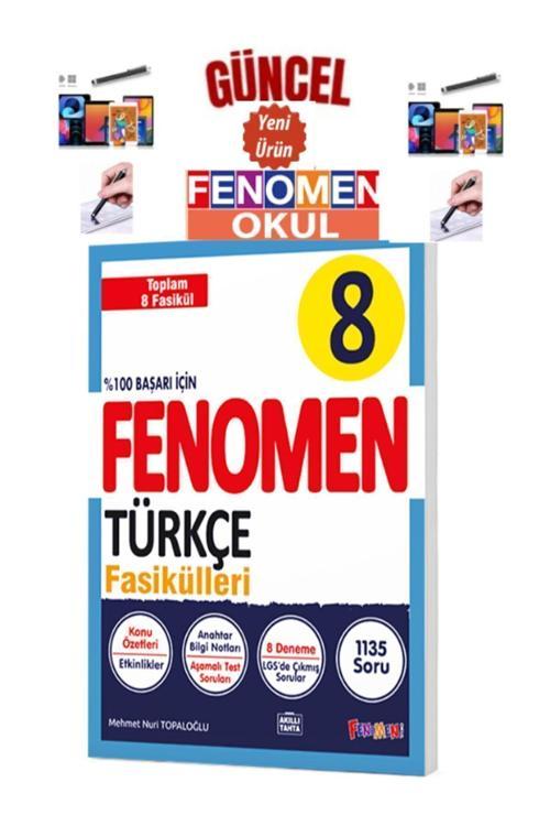 GÜNCEL 8.SINIF LGS HAZIRLIK TÜRKÇE FASİKÜL SETİ (1-2-3-4-5-6-7-8. SAYILAR)+KALEM