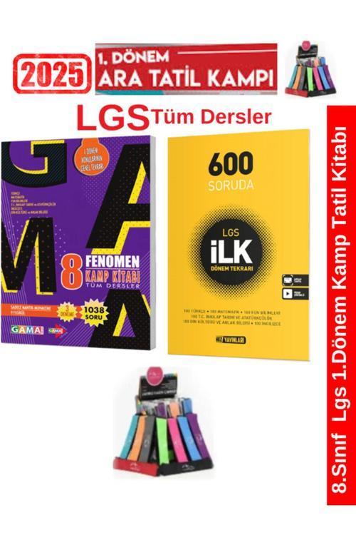 2025 8.Sınıf Lgs 1.Dönem Kamp Soru Bankası+Hız İlk 600 Soruda 1.Dönem Tekrar+Kalemlik