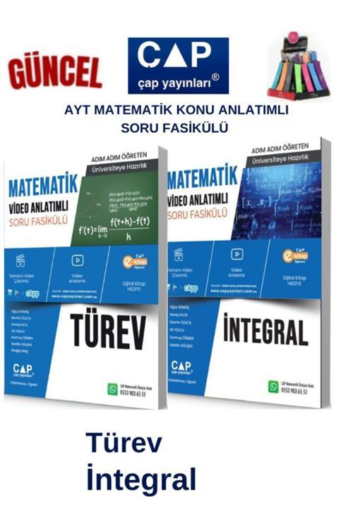Çap Ayt Matematik Türev-İntegral Konu Anlatımlı Soru Fasikül+Kalemlik