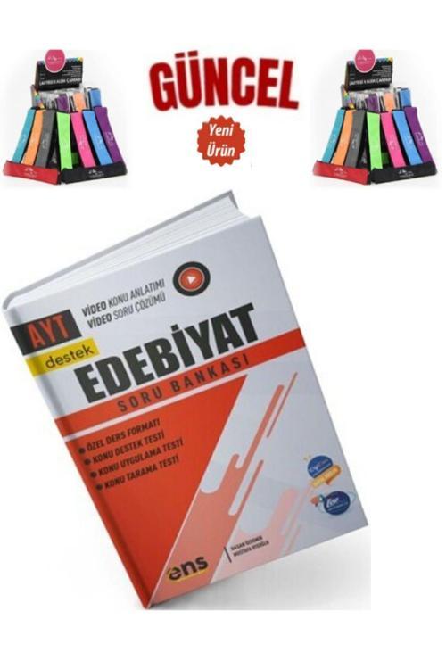 Güncel AYT Türk Dili Edb. Destek Video Konu Anlatımlı Video Çözümlü Soru Bankası+Kalemlik