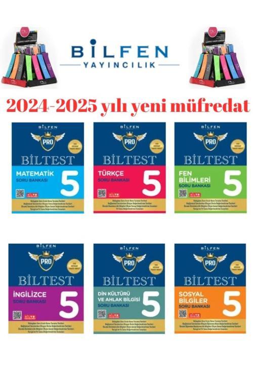 Güncel Protest 5.Sınıf Tüm Dersler %100 Yeni Müfredat (6 Kitap) Soru Bankası Seti+Kalemlik