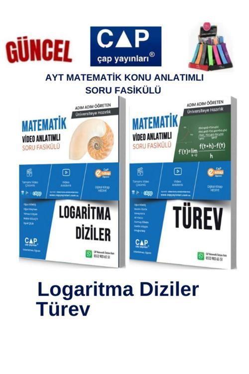 Çap Ayt Matematik Logaritma-Türev Konu Anlatımlı Soru Fasikül+Kalemlik