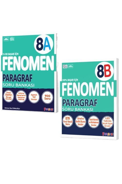 Fenomen 8.Sınıf Paragraf A ve B Soru Bankası 2023-2024 Güncel