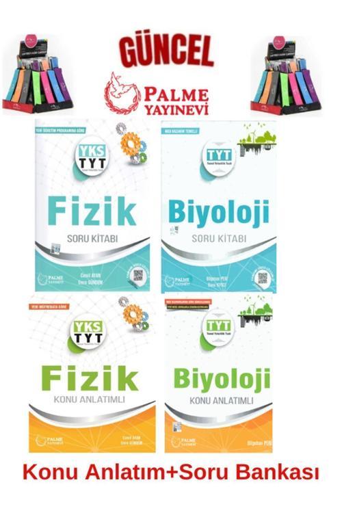 Güncel Tyt Fizik-Biyoloji Konu Anlatımı+ Soru Bankası Seti+Kalemlik