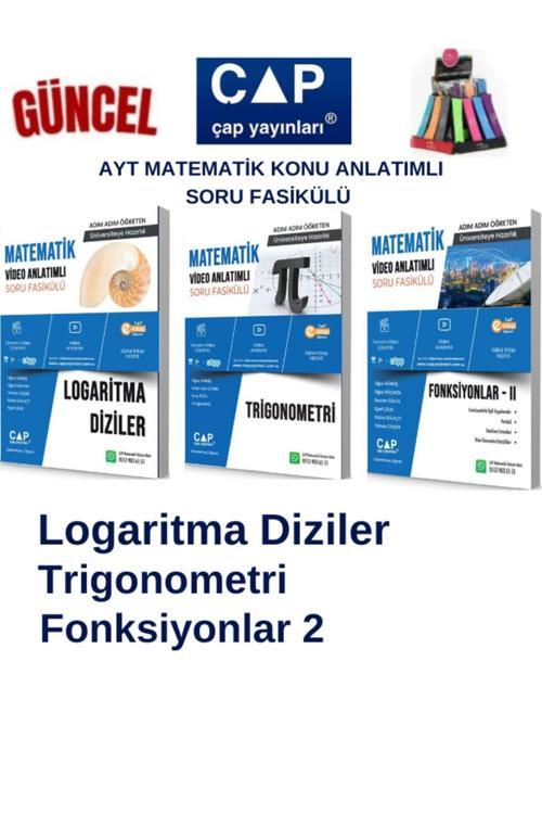 Çap Ayt Matematik Logaritma-Trigonometri-Fonk2 Konu Anlatımlı Soru Fasikül+Kalemlik