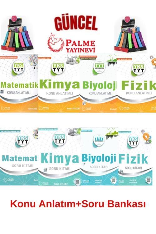 Güncel Tyt Matematik-Fizik-Kimya-Biyoloji Konu Anlatımı+ Soru Bankası Seti+Kalemlik