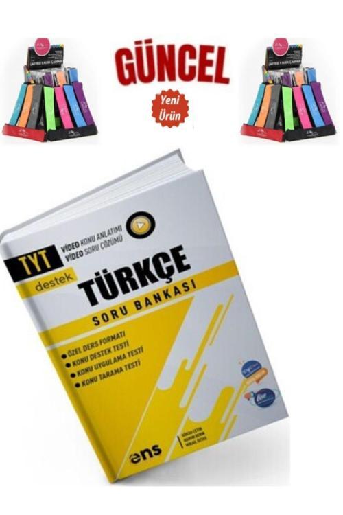 Güncel TYT Türkçe Destek Video Konu Anlatımlı Video Çözümlü Soru Bankası+Kalemlik