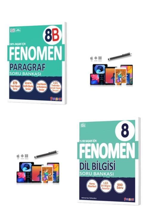 2025 Kurmay 8.sınıf Paragraf 8b Dilbilgisi(879-850 SORU)video Çözümlü Soru Bankası Seti Kalem