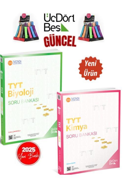 2025 Tyt Kimya-Biyoloji (2Kitap)Video Çözümlü Soru Bankası Seti+Kalemlik