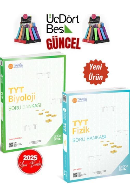 2025 Tyt Fizik-Biyoloji (2Kitap)Video Çözümlü Soru Bankası Seti+Kalemlik