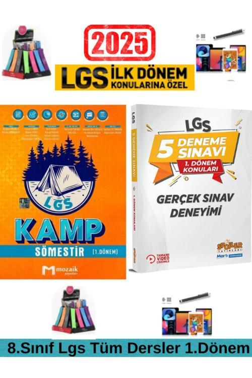 Mozaik 8.Sınıf Lgs 1.Dönem Tüm Dersler Soru Bankası+3D Spoiler 1.Dönem Lgs 5 Deneme+Kalemlik
