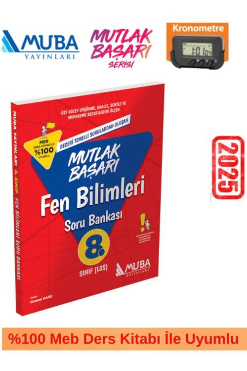 8.Sınıf 2025 Lgs Mutlak Başarı Fen Bilimleri Soru Bankası Seti+Kronometre