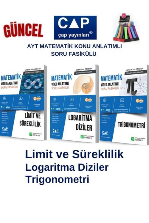 Çap Ayt Matematik Limit-Logartima-Trigonometri Konu Anlatımlı Soru Fasikül+Kalemlik