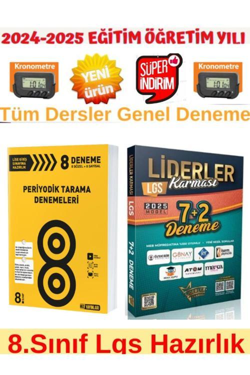 Hız 2025 8.sınıf Periyodik 8 Tarama Deneme Liderler Karması 7 2 Lgs Tüm Dersler 7 2 Deneme