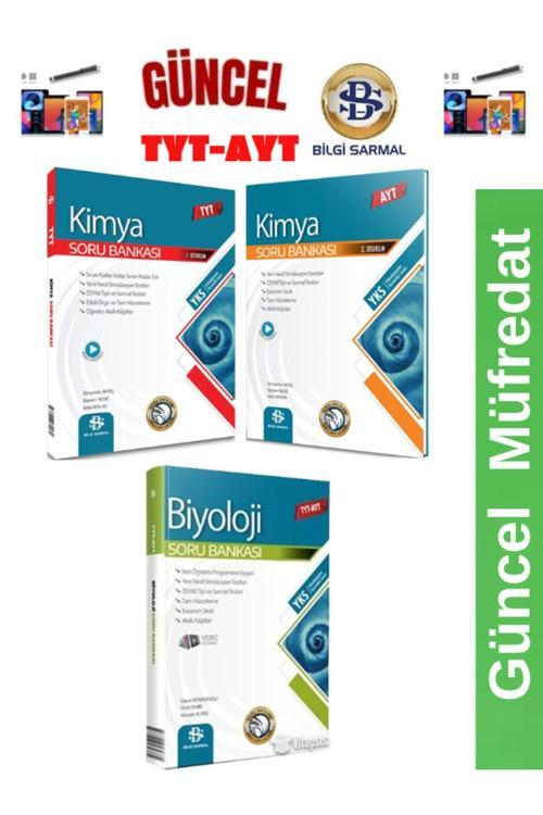 Güncel Tyt-Ayt Biyoloji-Tyt-Ayt Kimya  (3 Kitap) Video Çözümlü Soru Bankası+ Android Kalem