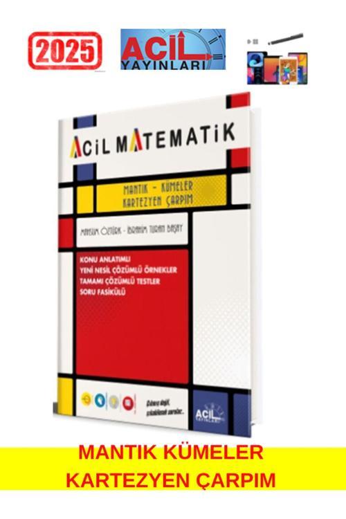 Mantık Kümeler Kartezyen Çarpım Konu Anlatımlı Soru Fasikülü+Android Kalem