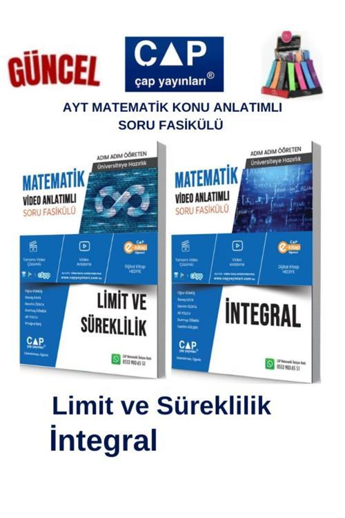 Çap Ayt Matematik Limit ve Süreklilik-İntegral Konu Anlatımlı Soru Fasikül+Kalemlik
