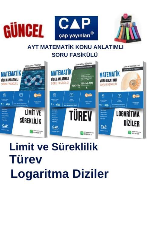 Çap Ayt Matematik Limit-Türev-Logartima Diziler Konu Anlatımlı Soru Fasikül+Kalemlik