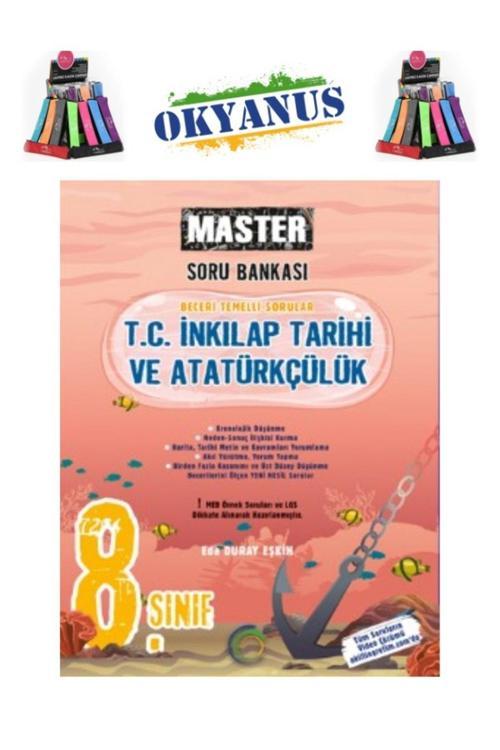 Güncel 8.Sınıf Lgs Hazırlık Master İnk.Tarihi Beceri Temelli Soru Bankası +Kalemlik