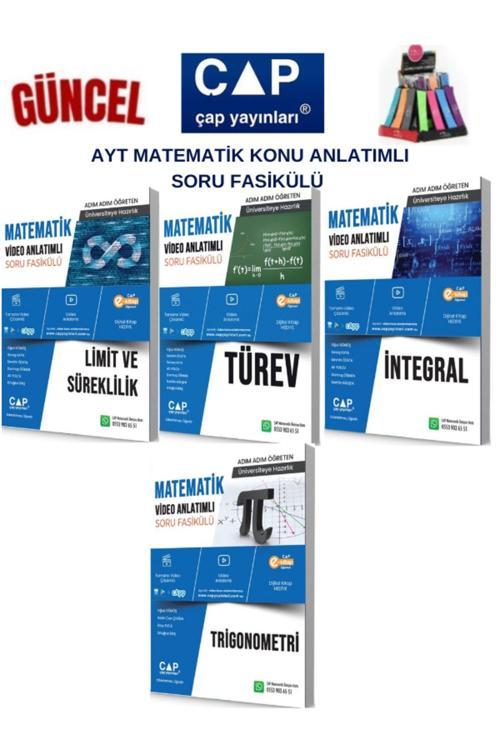 Çap Ayt Matematik Limit-Türev-İntegral-Logaritma Konu Anlatımlı Soru Fasikül+Kalemlik