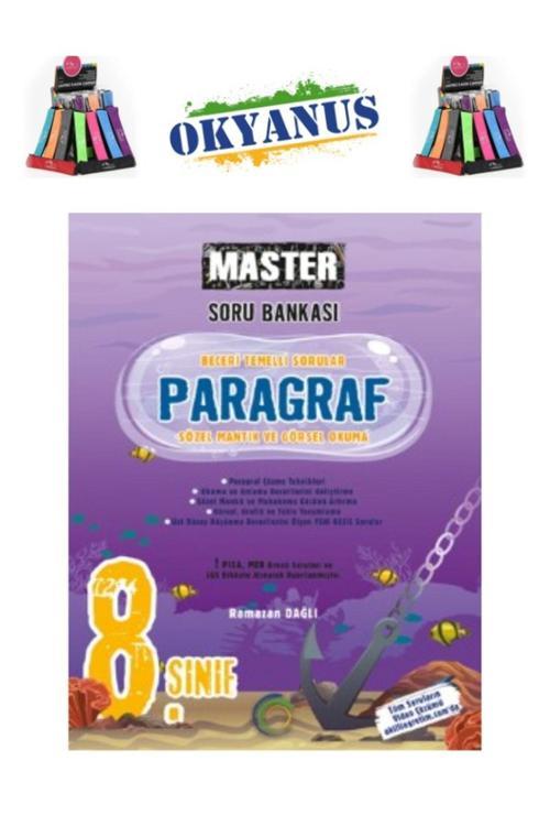 Güncel 8.Sınıf Lgs Hazırlık Master Paragraf Beceri Temelli Soru Bankası +Kalemlik