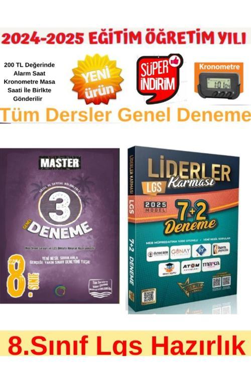 Okyanus Mas. 8.sınıf Lgs Tüm Dersler 3lü Deneme Liderler Karması 7 2 Lgs Tüm Dersler 7 2 Deneme