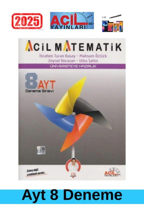 AYT Matematik 8 li Deneme Sınavı+Android Kalem