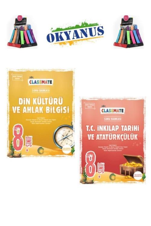 Güncel 8.Sınıf Lgs Hazırlık Classmate Din-Ink Tarihi Soru Bankası +Kalemlik