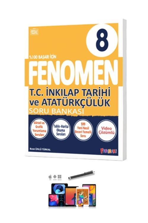 2025 Kurmay 8.sınıf Lgs Hazırlık Ink.tarihi(VİDEO ÇÖZÜMLÜ 599SORU)soru Bankası Dokunmatik Kalem
