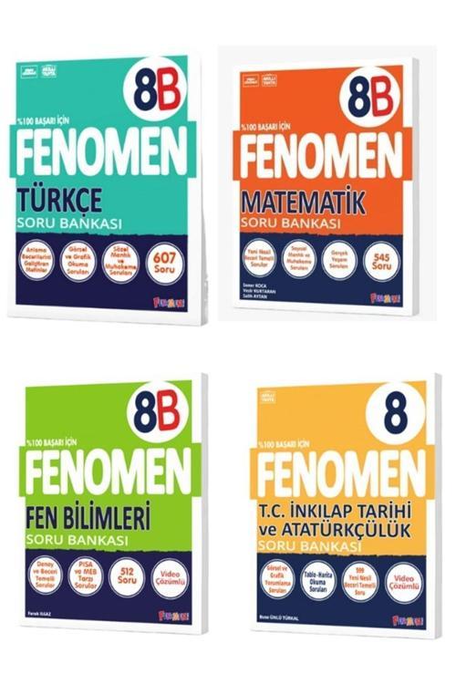 2025 Kurmay 8.sınıf Lgs Hazırlık Mat8b-türkçe8b-fen8b-ink.tarihi Soru Bankası Seti Kalem
