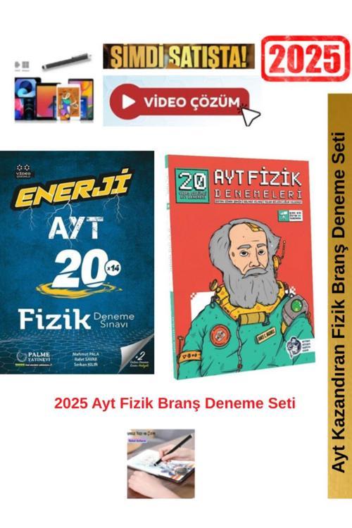 Ayt Enerji Fizik 20x14 Branş Deneme+Ertan Sinan Şahin Ayt Fizik 20 Li Deneme+Android Kalem