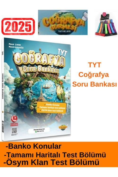 Coğrafya Gurmesi Yayınları TYT Coğrafya Soru Bankası+Kalemlik(Yeni Ürün)