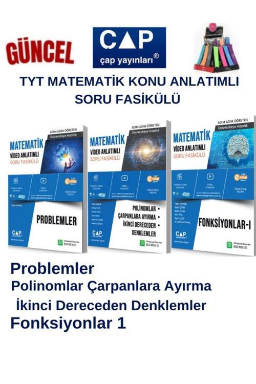 Çap Tyt Mat. Problemler-Fonksiyonlar 1-Polinom Çarp Ayırma Konu Anlatımlı Soru Fasikül+Kalemlik