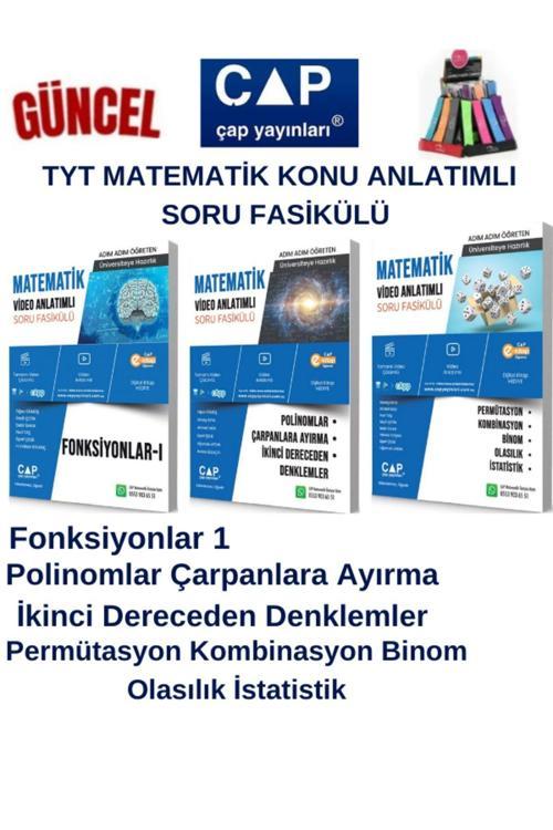 Çap Tyt Matematik Polinom-Fonksiyon 1-Permütasyon Konu Anlatımlı Soru Fasikül+Kalemlik