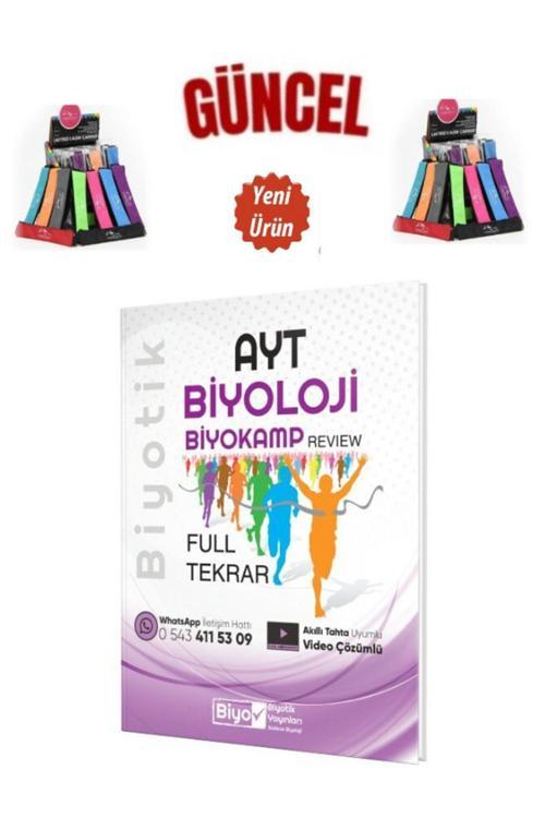 Biyotik Yayınları Ayt Biyoloji Full Tekrar Biyokamp Revıew Video Çözümlü +Cambridge Kalemlik