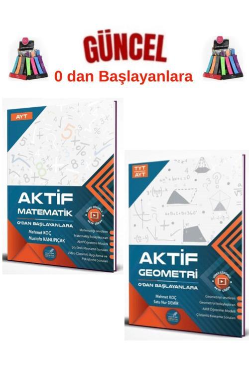 Aktif Öğrenme Yayınları Güncel 0 Dan Başlayanlara Ayt Matematik-Tytayt Geometri Konu Anlatımlı Soru Bankası+Kalemlik