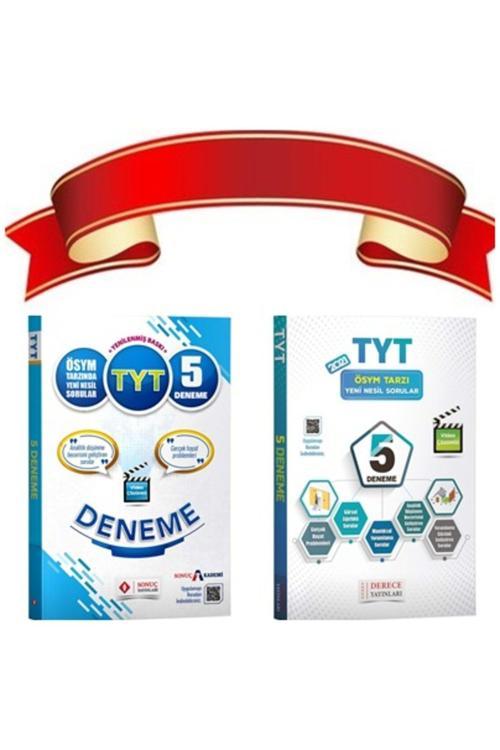 Sonuç Derece Yayınları Sonuç Yayınları Tyt Deneme + Derece Yayınları Tyt Deneme 2'Li Set