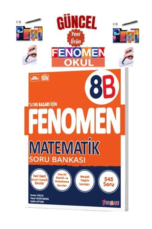 GÜNCEL 8.SINIF LGS HAZIRLIK MATEMATİK SORU BANKASI (B)ZOR+KALEM