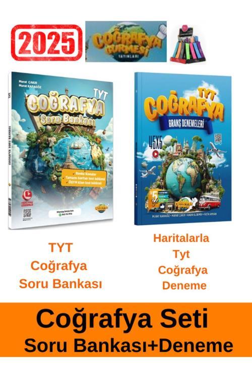 Coğrafya Gurmesi Tyt Soru Bankası+Tyt  Coğrafya 45 x 5 Branş Denemeleri+Kalemlik(Yeni Ürün)