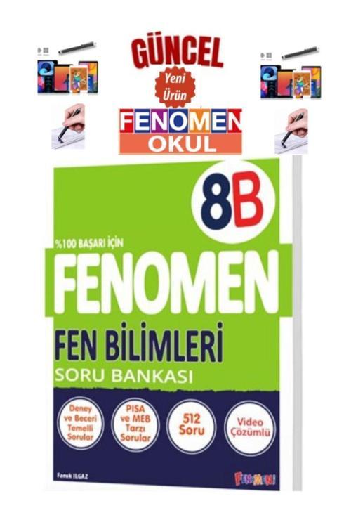 GÜNCEL 8.SINIF LGS HAZIRLIK FEN BİLİMLERİ SORU BANKASI (B)ZOR+KALEM