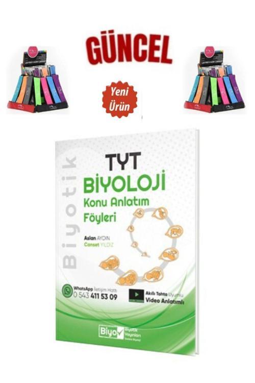 TYT Biyoloji Konu Anlatım Föyleri Video Konu Anlatımlı+Cambridge Kalemlik